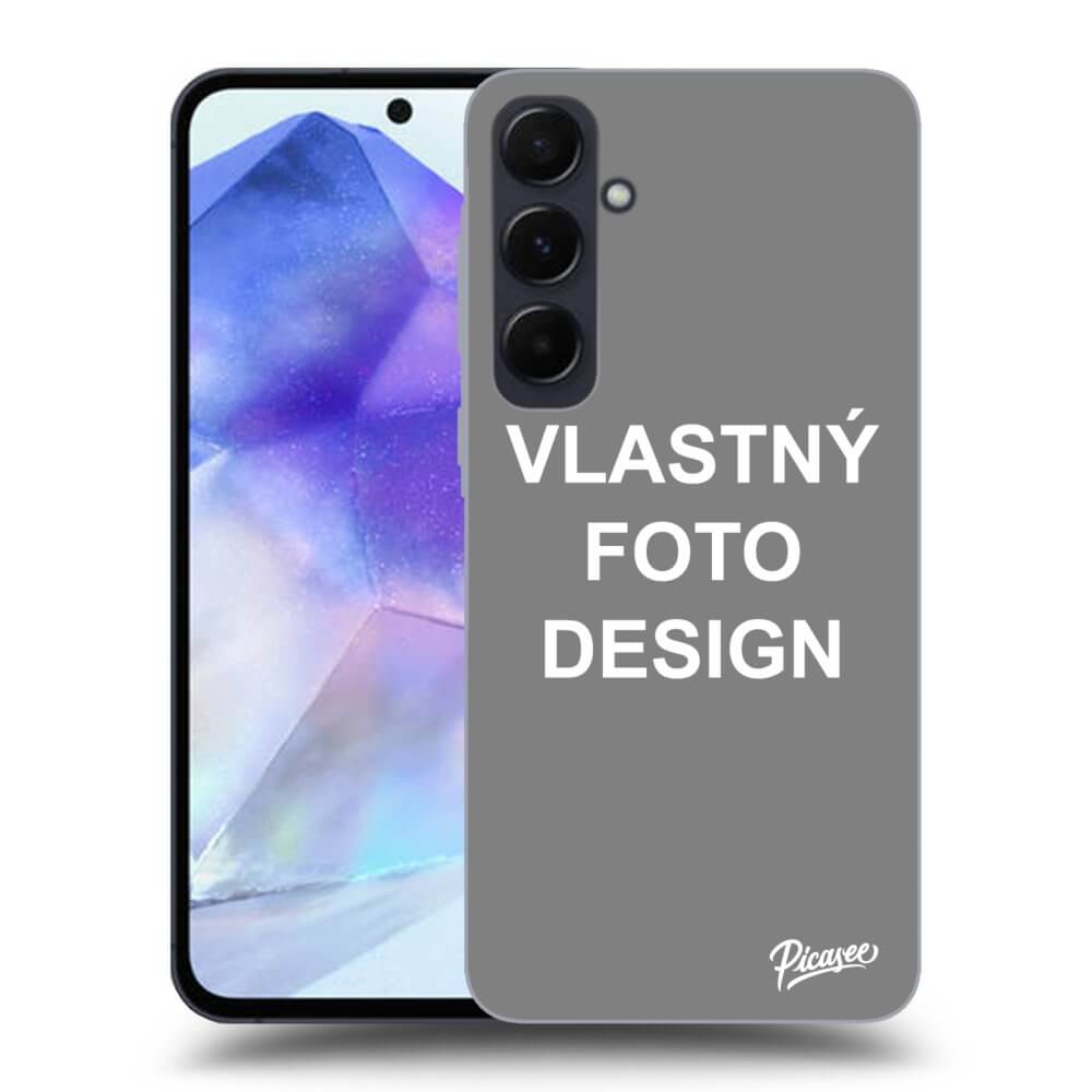 Picasee silikónový prehľadný obal pre Samsung Galaxy A55 5G A556B - Vlastný design/motiv