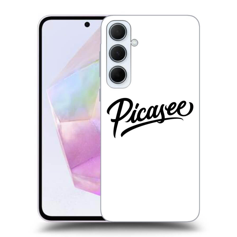Picasee ULTIMATE CASE pro Samsung Galaxy A35 5G A356B - Picasee - old logo - black