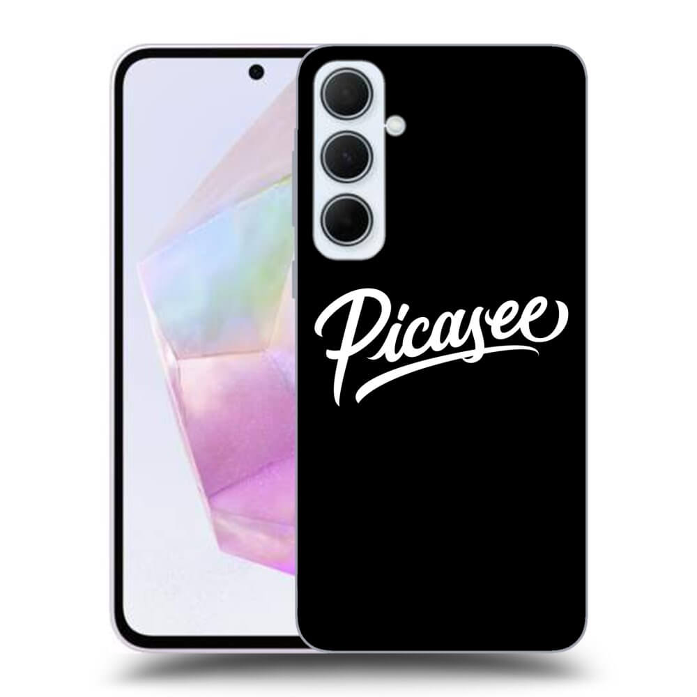 Picasee ULTIMATE CASE pro Samsung Galaxy A35 5G A356B - Picasee - old logo - white