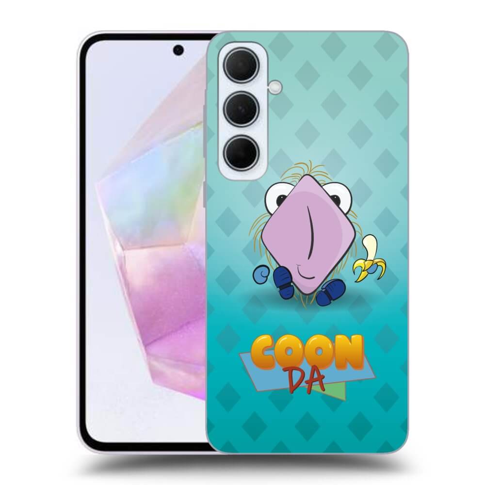 Picasee silikónový prehľadný obal pre Samsung Galaxy A35 5G A356B - COONDA chlupatka světlá