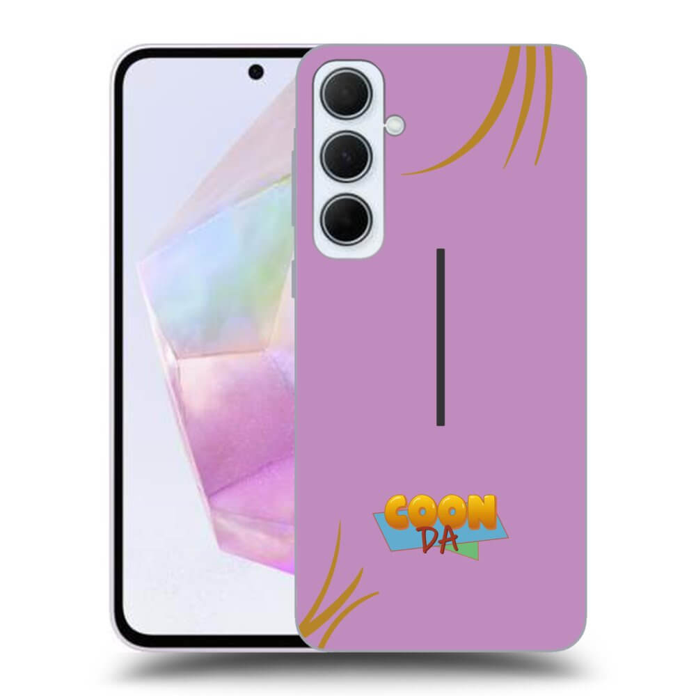 Picasee silikónový prehľadný obal pre Samsung Galaxy A35 5G A356B - COONDA růžovka
