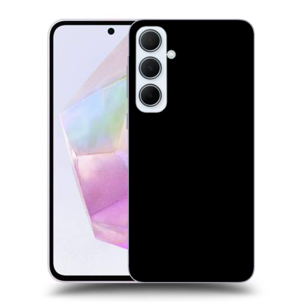 Picasee silikónový čierny obal pre Samsung Galaxy A35 5G A356B - Separ - Black On Black 1