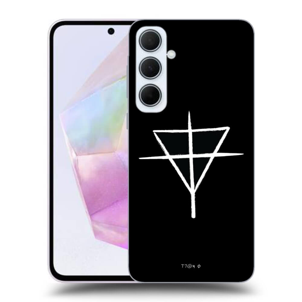 Picasee silikónový čierny obal pre Samsung Galaxy A35 5G A356B - ONEMANSHOW THE GAME