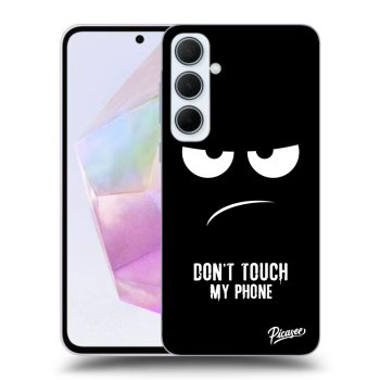 Picasee ULTIMATE CASE pro Samsung Galaxy A35 A356B - Don't Touch My Phone