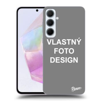 Picasee silikónový prehľadný obal pre Samsung Galaxy A35 A356B - Vlastný fotka/motiv