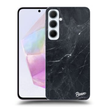 Picasee ULTIMATE CASE pro Samsung Galaxy A35 A356B - Black marble