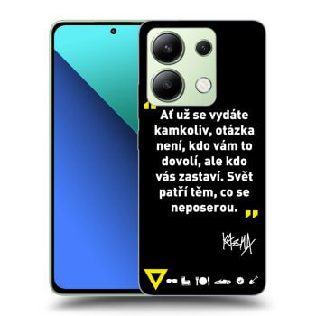 Obal pre Xiaomi Redmi Note 13 4G - Kazma - SVĚT PATŘÍ TĚM, CO SE NEPOSEROU