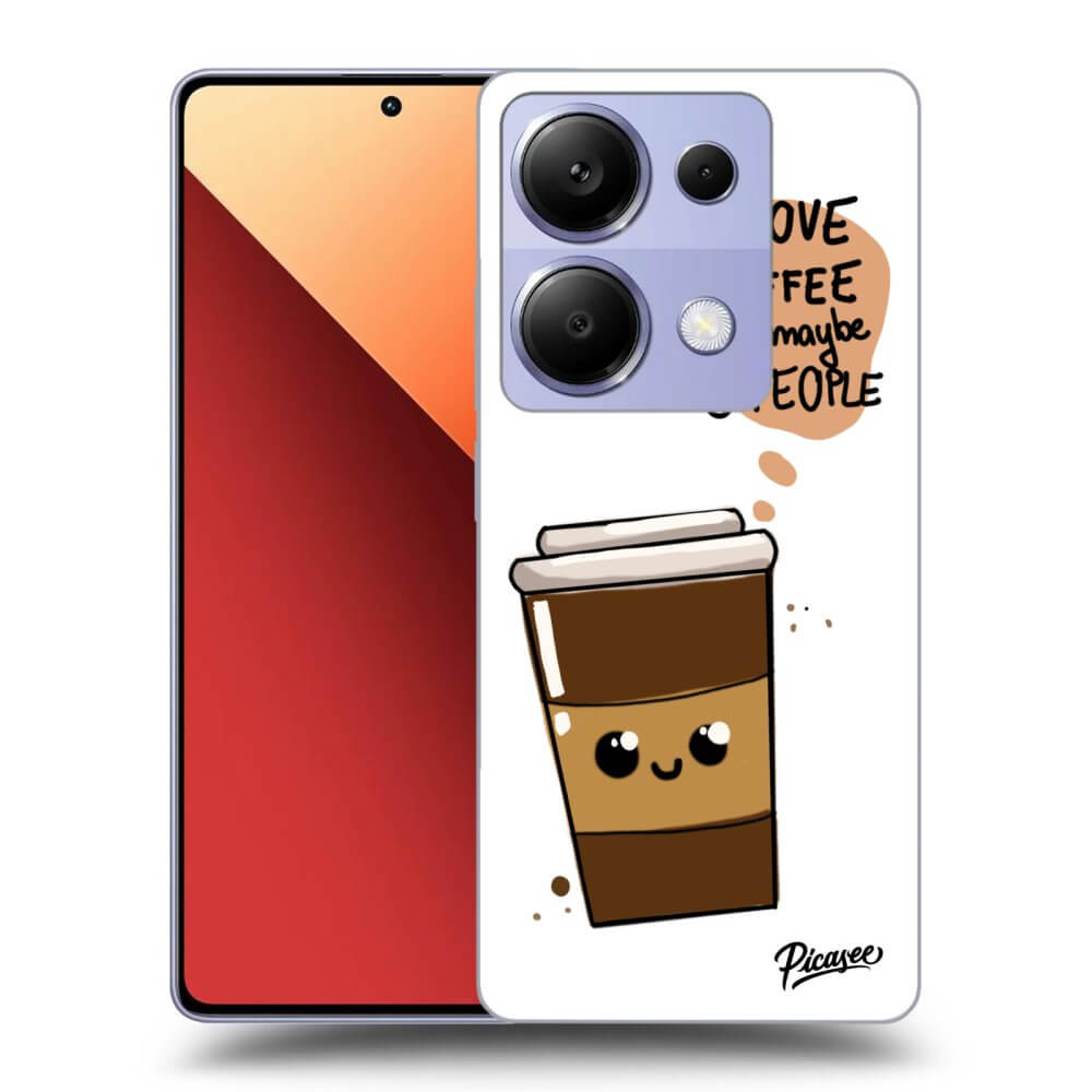 Picasee ULTIMATE CASE pro Xiaomi Redmi Note 13 Pro 4G - Cute coffee