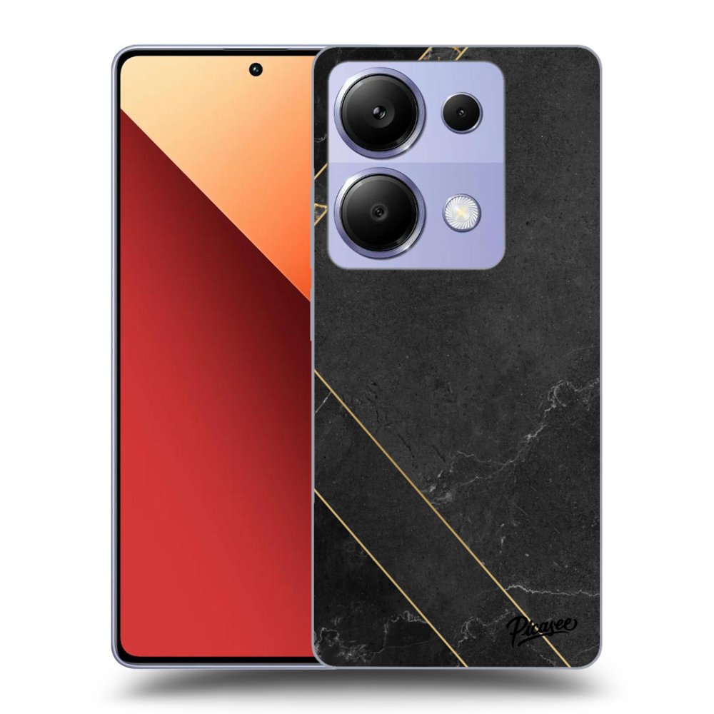 Picasee ULTIMATE CASE pro Xiaomi Redmi Note 13 Pro 4G - Black tile