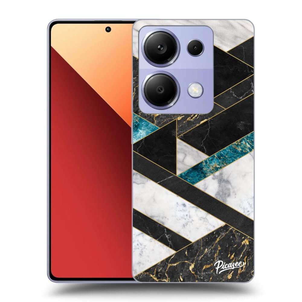 Picasee ULTIMATE CASE pro Xiaomi Redmi Note 13 Pro 4G - Dark geometry