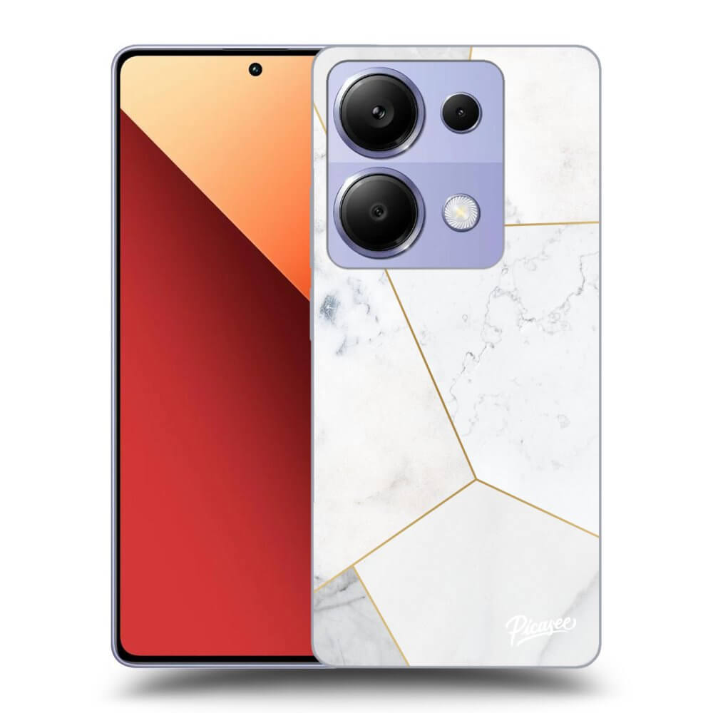Picasee ULTIMATE CASE pro Xiaomi Redmi Note 13 Pro 4G - White tile