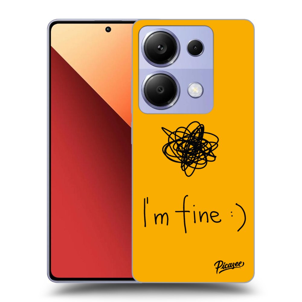 Picasee ULTIMATE CASE pro Xiaomi Redmi Note 13 Pro 4G - I am fine