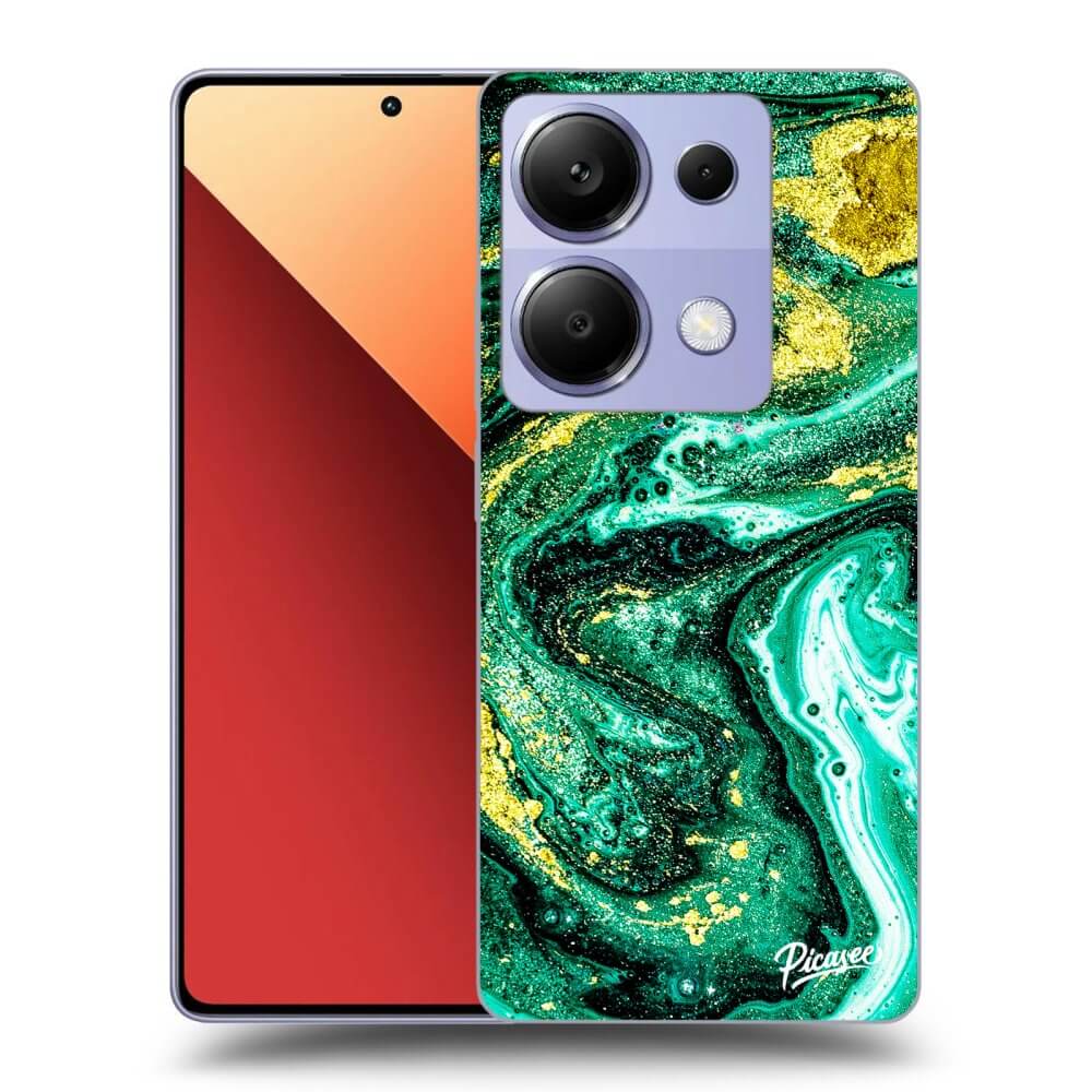 Picasee ULTIMATE CASE pro Xiaomi Redmi Note 13 Pro 4G - Green Gold