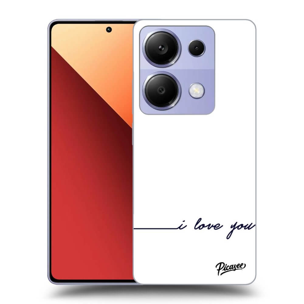 Picasee ULTIMATE CASE pro Xiaomi Redmi Note 13 Pro 4G - Milujem ťa