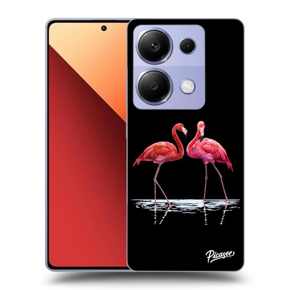 Picasee ULTIMATE CASE pro Xiaomi Redmi Note 13 Pro 4G - Flamingos pár