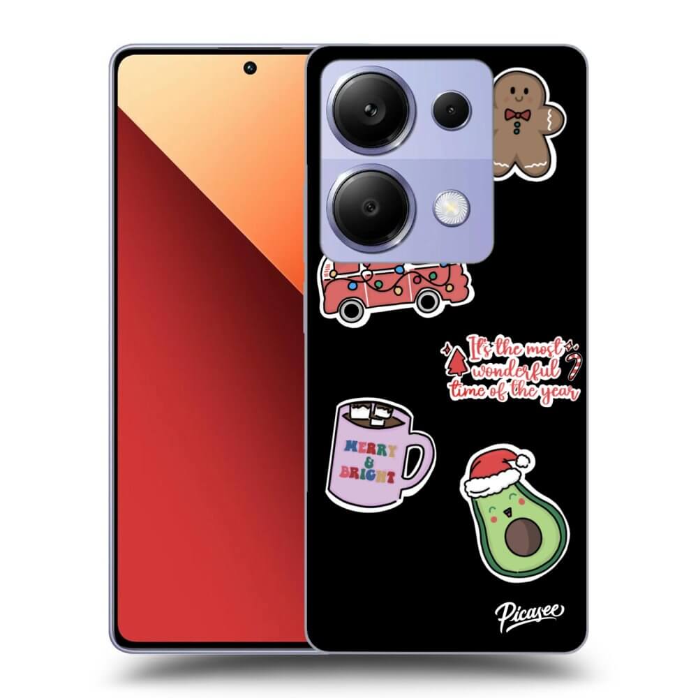 Picasee ULTIMATE CASE pro Xiaomi Redmi Note 13 Pro 4G - Christmas Stickers