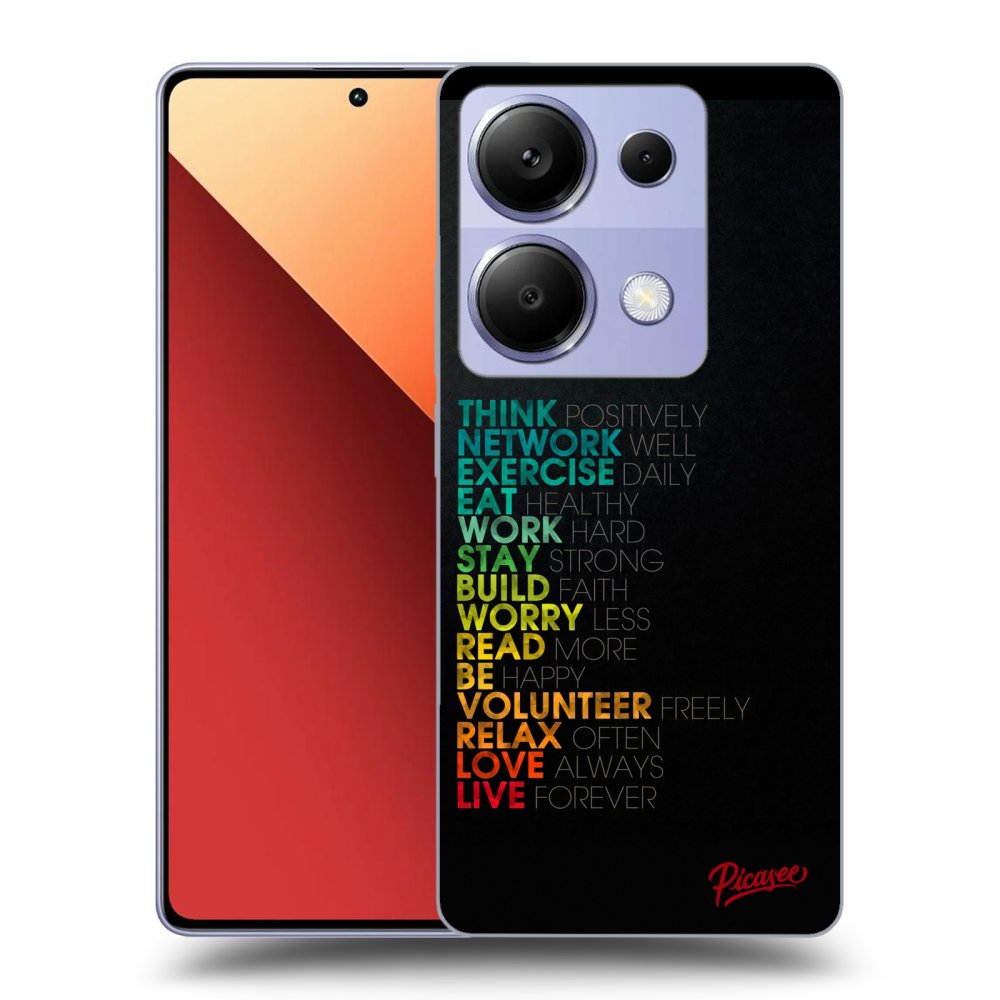 Picasee ULTIMATE CASE pro Xiaomi Redmi Note 13 Pro 4G - Motto života