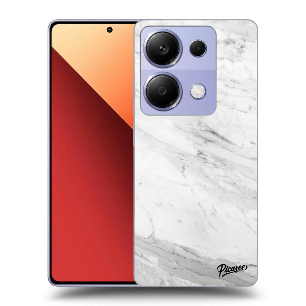 Picasee ULTIMATE CASE pro Xiaomi Redmi Note 13 Pro 4G - White marble