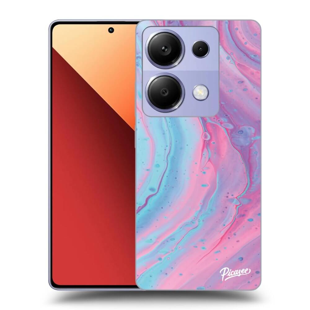 Picasee ULTIMATE CASE pro Xiaomi Redmi Note 13 Pro 4G - Pink liquid