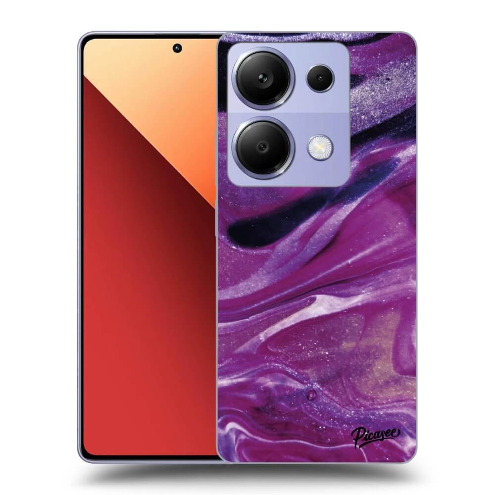 Picasee ULTIMATE CASE pro Xiaomi Redmi Note 13 Pro 4G - Purple glitter