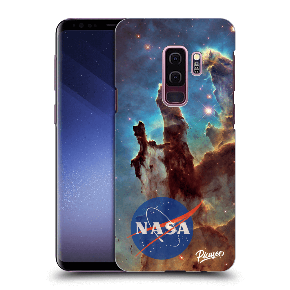Picasee silikónový čierny obal pre Samsung Galaxy S9 Plus G965F - Eagle Nebula