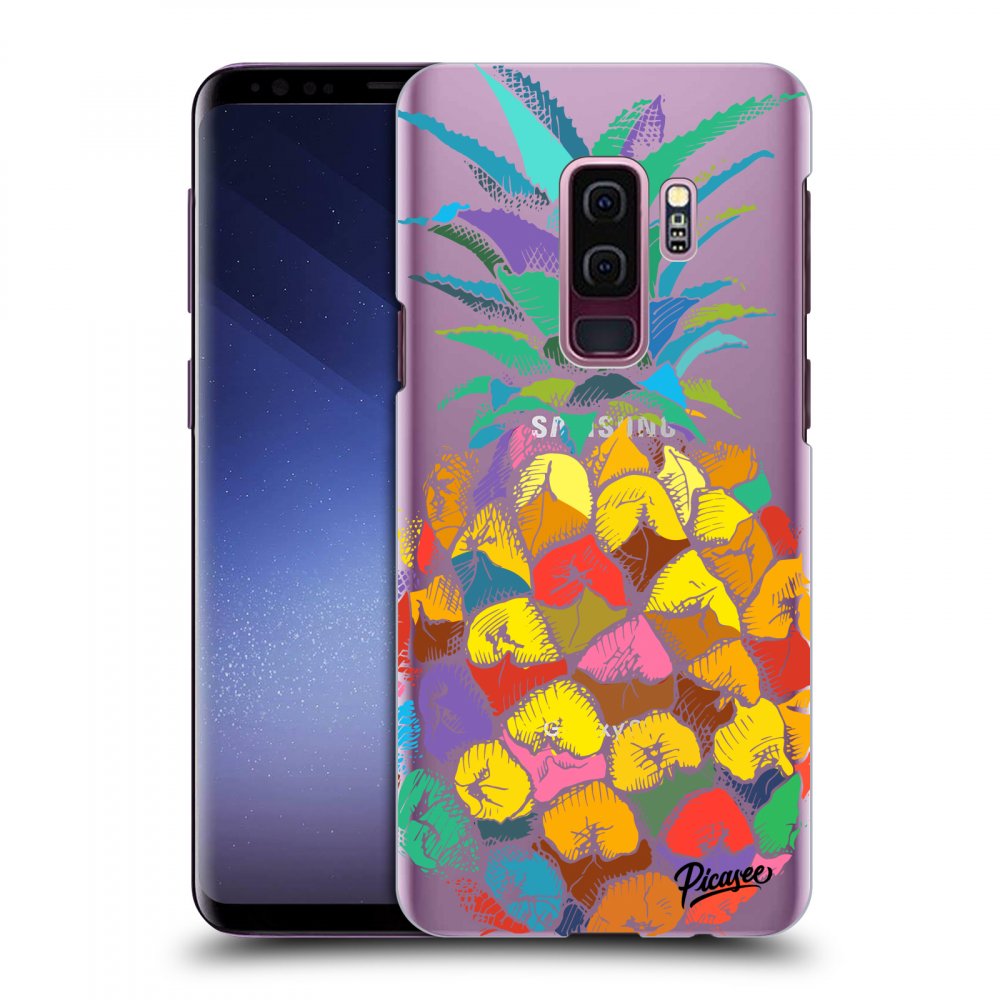 Picasee silikónový prehľadný obal pre Samsung Galaxy S9 Plus G965F - Pineapple