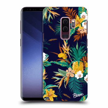 Picasee silikónový čierny obal pre Samsung Galaxy S9 Plus G965F - Pineapple Color