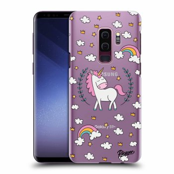 Picasee silikónový prehľadný obal pre Samsung Galaxy S9 Plus G965F - Unicorn star heaven