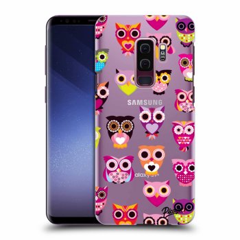 Picasee silikónový prehľadný obal pre Samsung Galaxy S9 Plus G965F - Owls