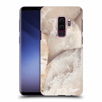 Picasee silikónový čierny obal pre Samsung Galaxy S9 Plus G965F - Cream marble