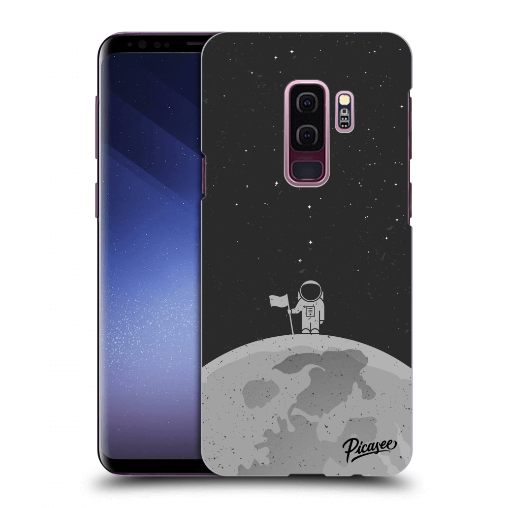 Picasee silikónový čierny obal pre Samsung Galaxy S9 Plus G965F - Astronaut