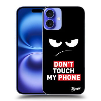 Obal pre Apple iPhone 16 - Angry Eyes - Transparent
