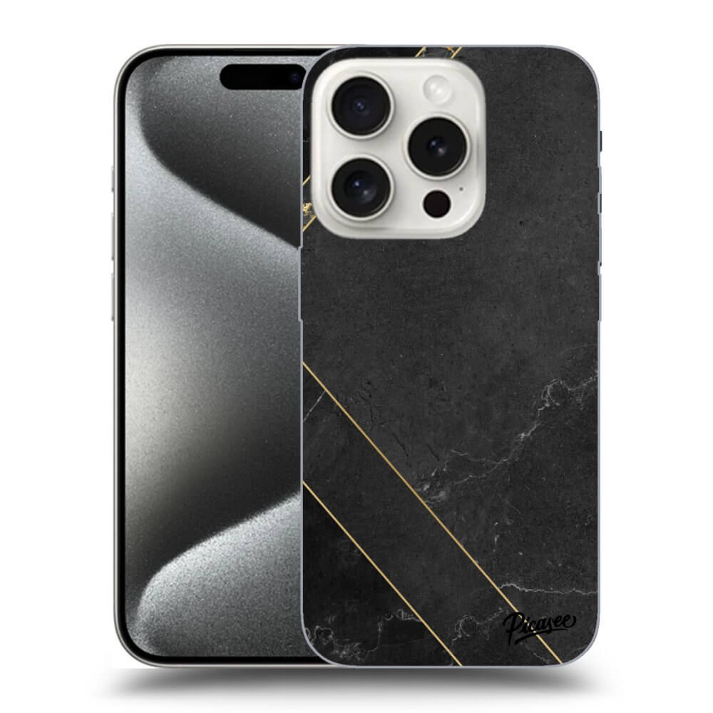 Picasee ULTIMATE CASE pro Apple iPhone 16 Pro - Black tile