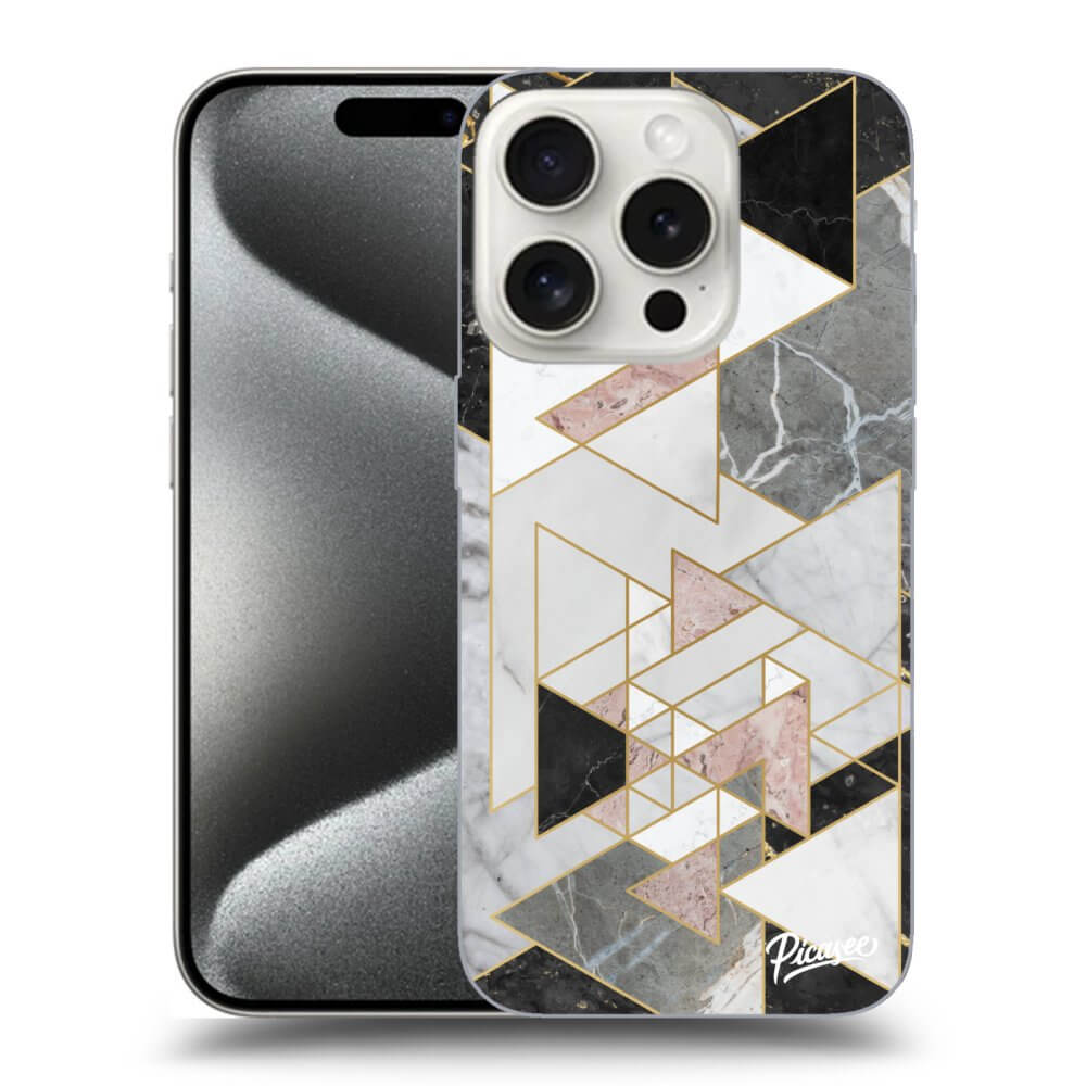 Picasee ULTIMATE CASE pro Apple iPhone 16 Pro - Light geometry