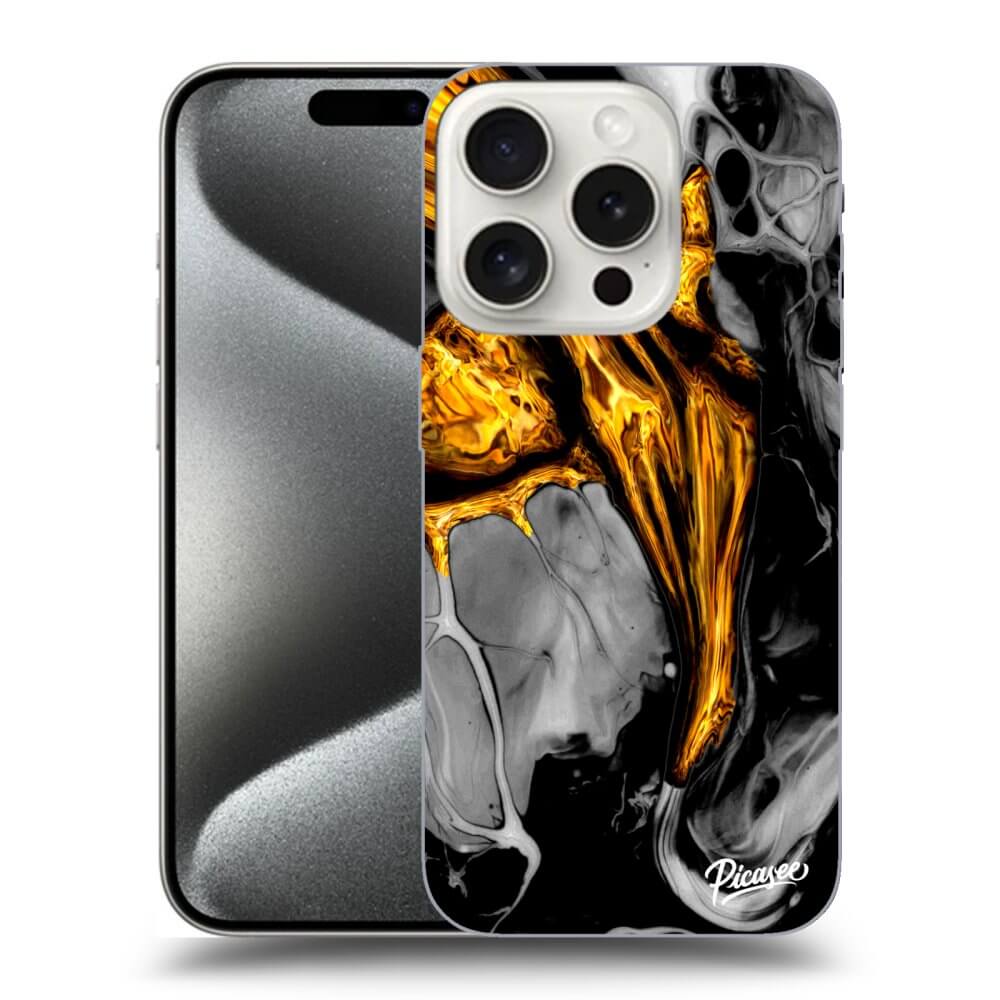 Picasee ULTIMATE CASE pro Apple iPhone 16 Pro - Black Gold