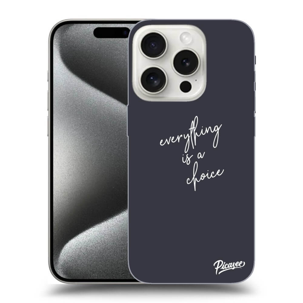 Picasee ULTIMATE CASE MagSafe pro Apple iPhone 16 Pro - Všetko je na tebe