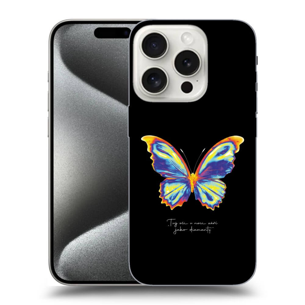 Picasee ULTIMATE CASE pro Apple iPhone 16 Pro - Diamanty Black