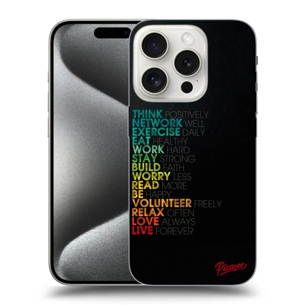 Picasee ULTIMATE CASE pro Apple iPhone 16 Pro - Motto života