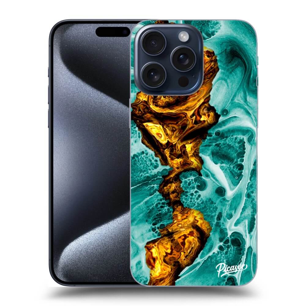 Picasee ULTIMATE CASE pro Apple iPhone 16 Pro Max - Goldsky