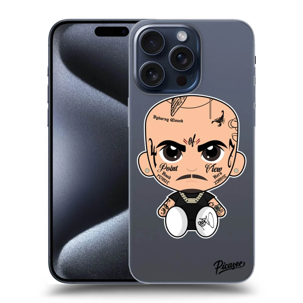 Picasee silikónový prehľadný obal pre Apple iPhone 16 Pro Max - Separ