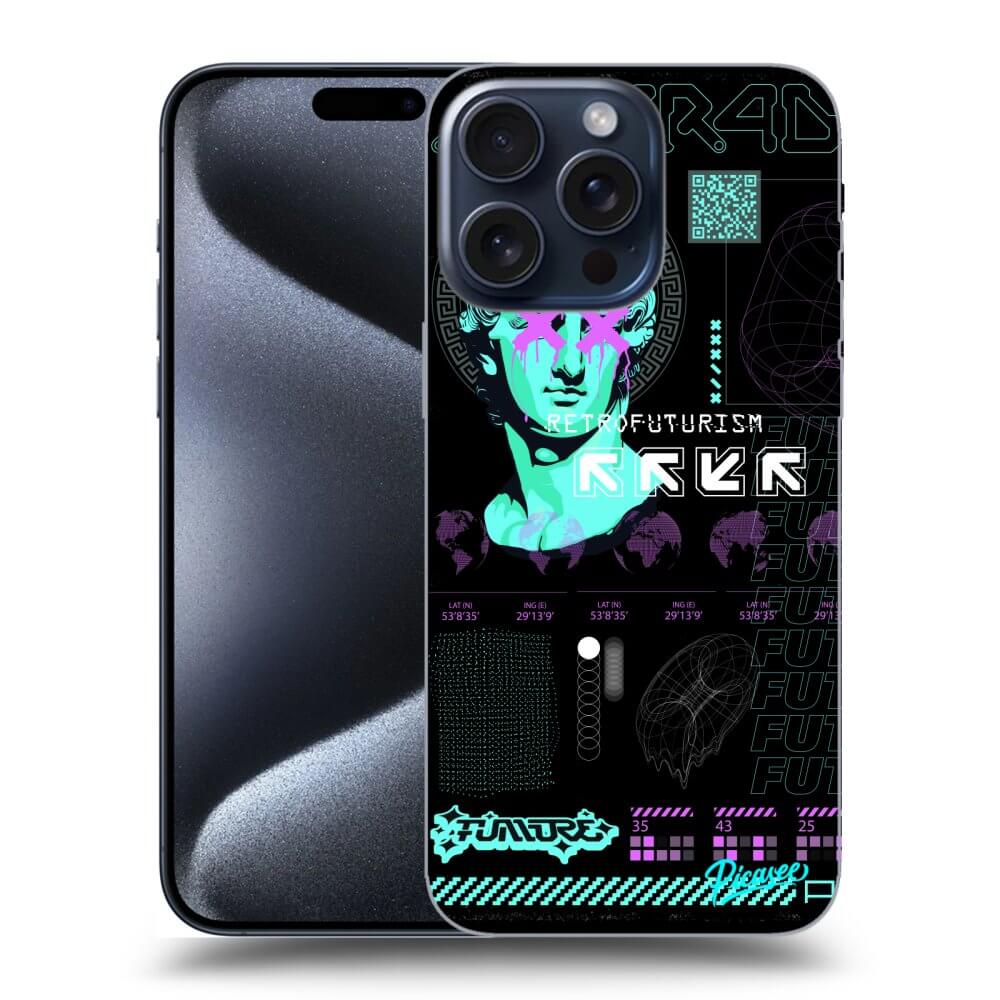 Picasee silikónový prehľadný obal pre Apple iPhone 16 Pro Max - RETRO