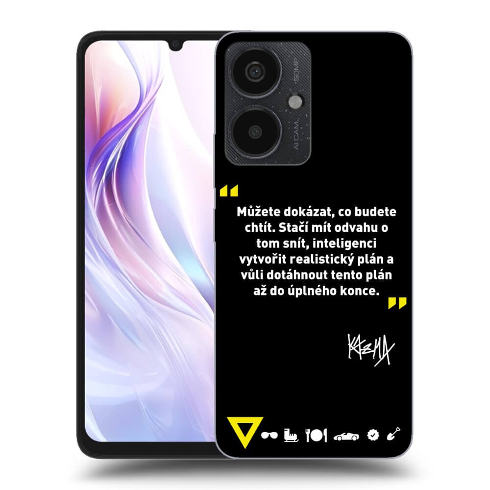 Picasee ULTIMATE CASE pro Xiaomi Redmi 13C 5G - Kazma - MŮŽETE DOKÁZAT, CO BUDETE CHTÍT