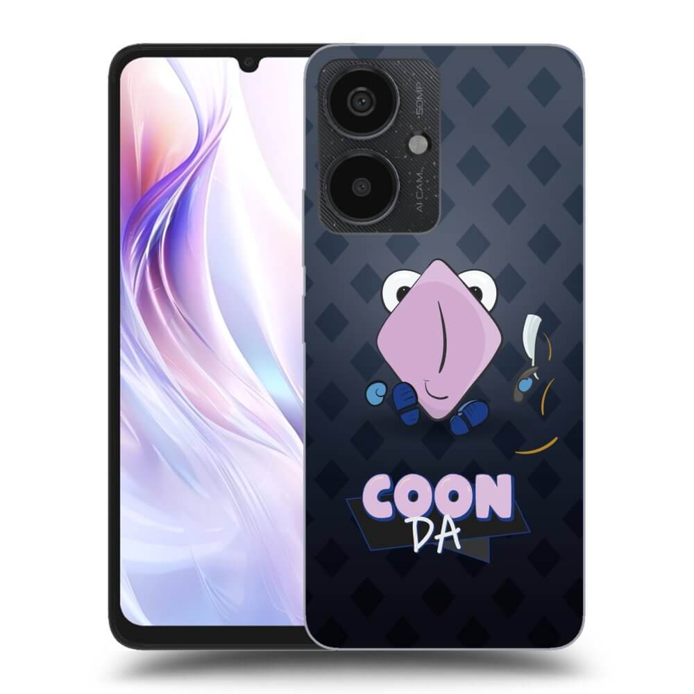 Picasee silikónový prehľadný obal pre Xiaomi Redmi 13C 5G - COONDA holátko - tmavá