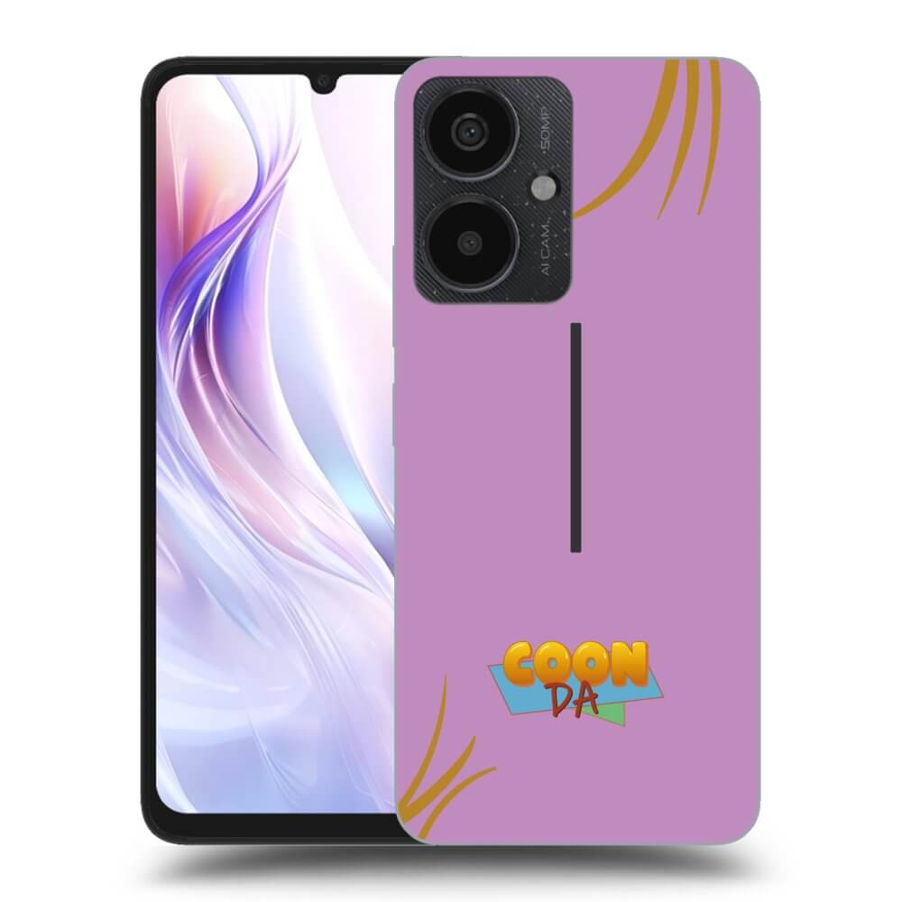 Picasee silikónový prehľadný obal pre Xiaomi Redmi 13C 5G - COONDA růžovka