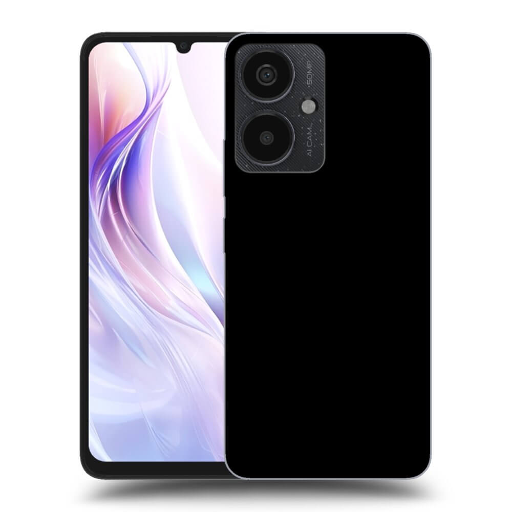 Picasee silikónový čierny obal pre Xiaomi Redmi 13C 5G - Separ - Black On Black 1