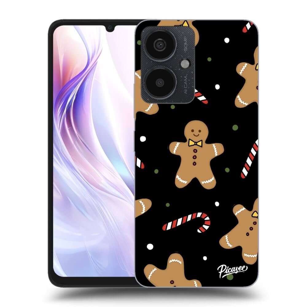 Picasee silikónový čierny obal pre Xiaomi Redmi 13C 5G - Gingerbread