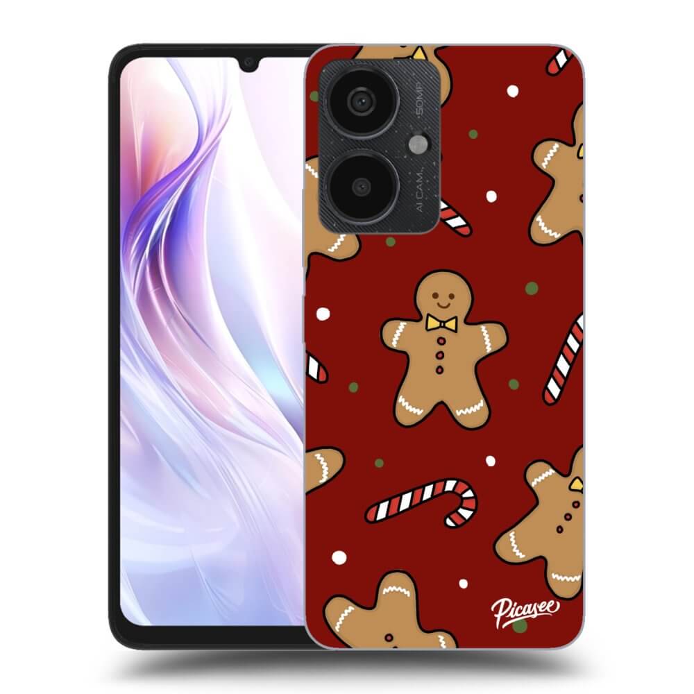 Picasee silikónový prehľadný obal pre Xiaomi Redmi 13C 5G - Gingerbread 2