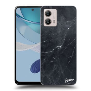 Obal pre Motorola Moto G53 5G - Black marble