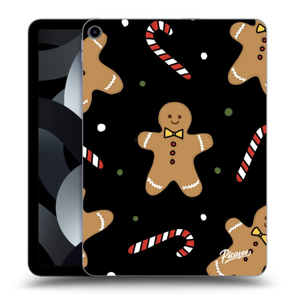 Picasee silikónový čierny obal pre Apple iPad Air 11" 2024 (6.gen.) - Gingerbread