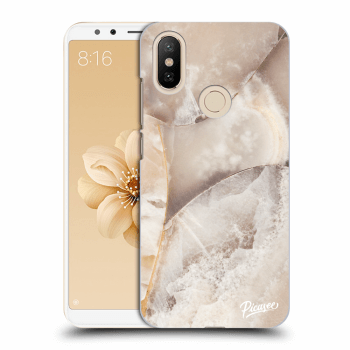 Obal pre Xiaomi Mi A2 - Cream marble